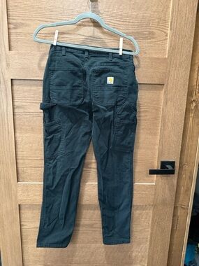 Carhartt Black Relaxed Fit Work Pants